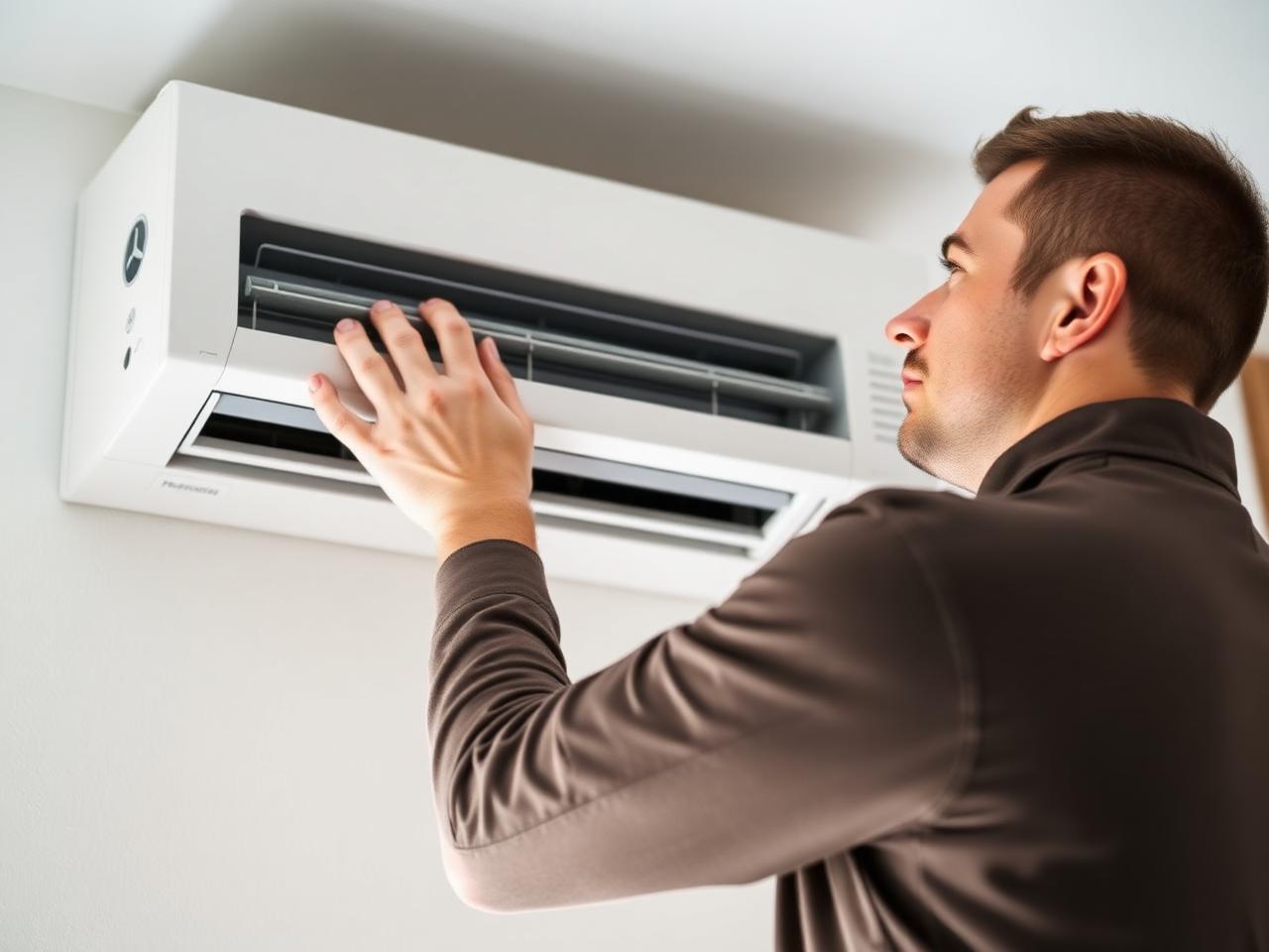 Technicien Clim Azur Élec 83 en intervention
